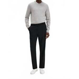 NEW FILIPPA K theo relaxed-fit wool trousers in black